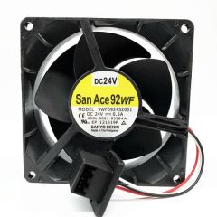 Sanyo Denki 9WF0924S203/A90L-0001-0578 Soğutma Fanı - 92x92x32mm 24V DC Fanuc A90L-0001-0578 Uyumlu Endüstriyel Fan