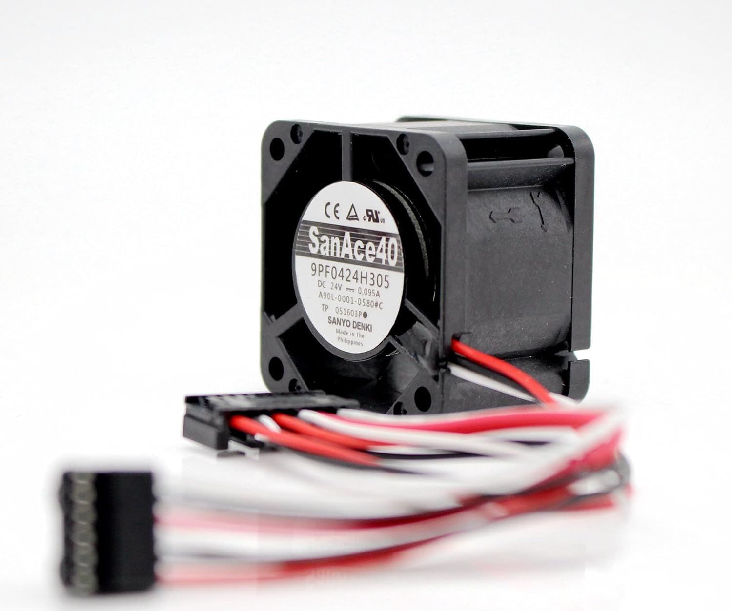 Sanyo Denki 9PF0424H305/A90L-0001-0580  Soğutma Fanı - 40x40x28mm 24V DC Fanuc A90L-0001-0580 Uyumlu Endüstriyel Fan