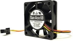 Sanyo Denki 109P0624S7D03/A90L-0001-0552  Soğutma Fanı - 60x60x15mm 24V DC 0.08A 3-Pin Konnektörlü Fanuc A90L-0001-0552 Uyumlu Endüstriyel Fan