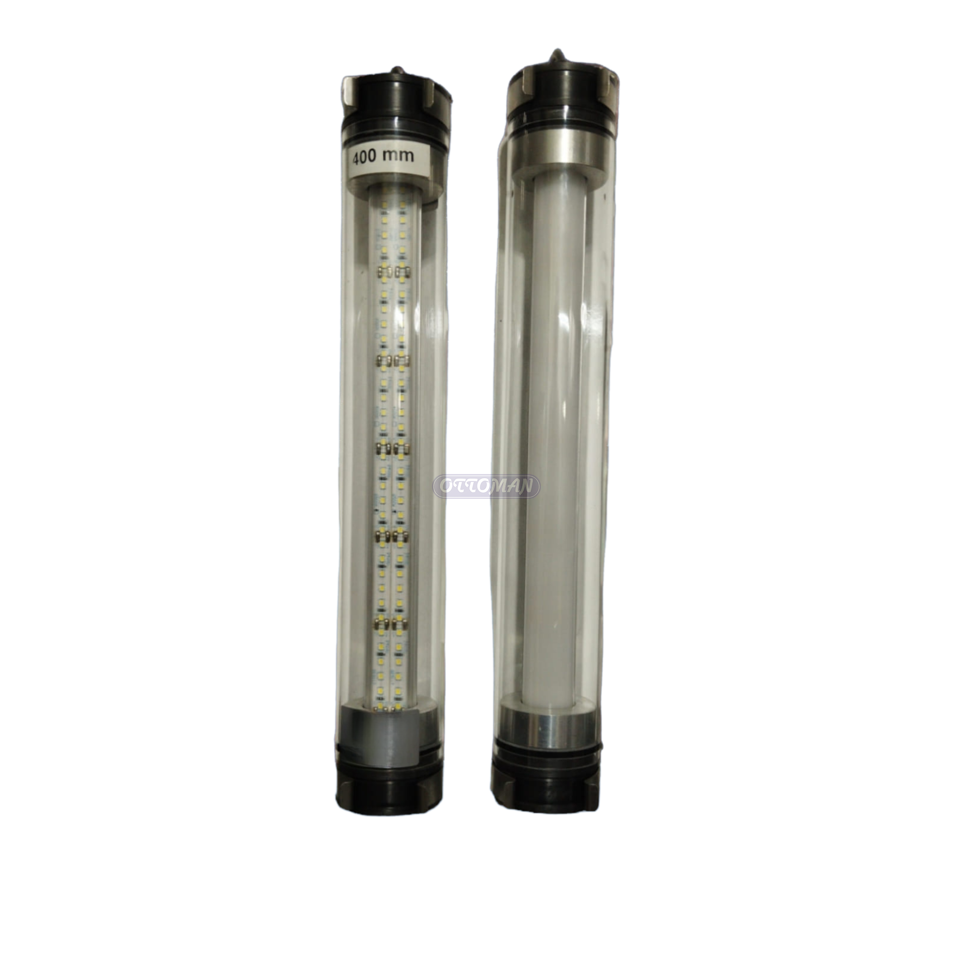 OSAC-TP40/220 CNC Tezgah LED Aydınlatma – Su ve Yağa Dayanıklı Endüstriyel Makine Lambası (Şeffaf/Buz Beyazı