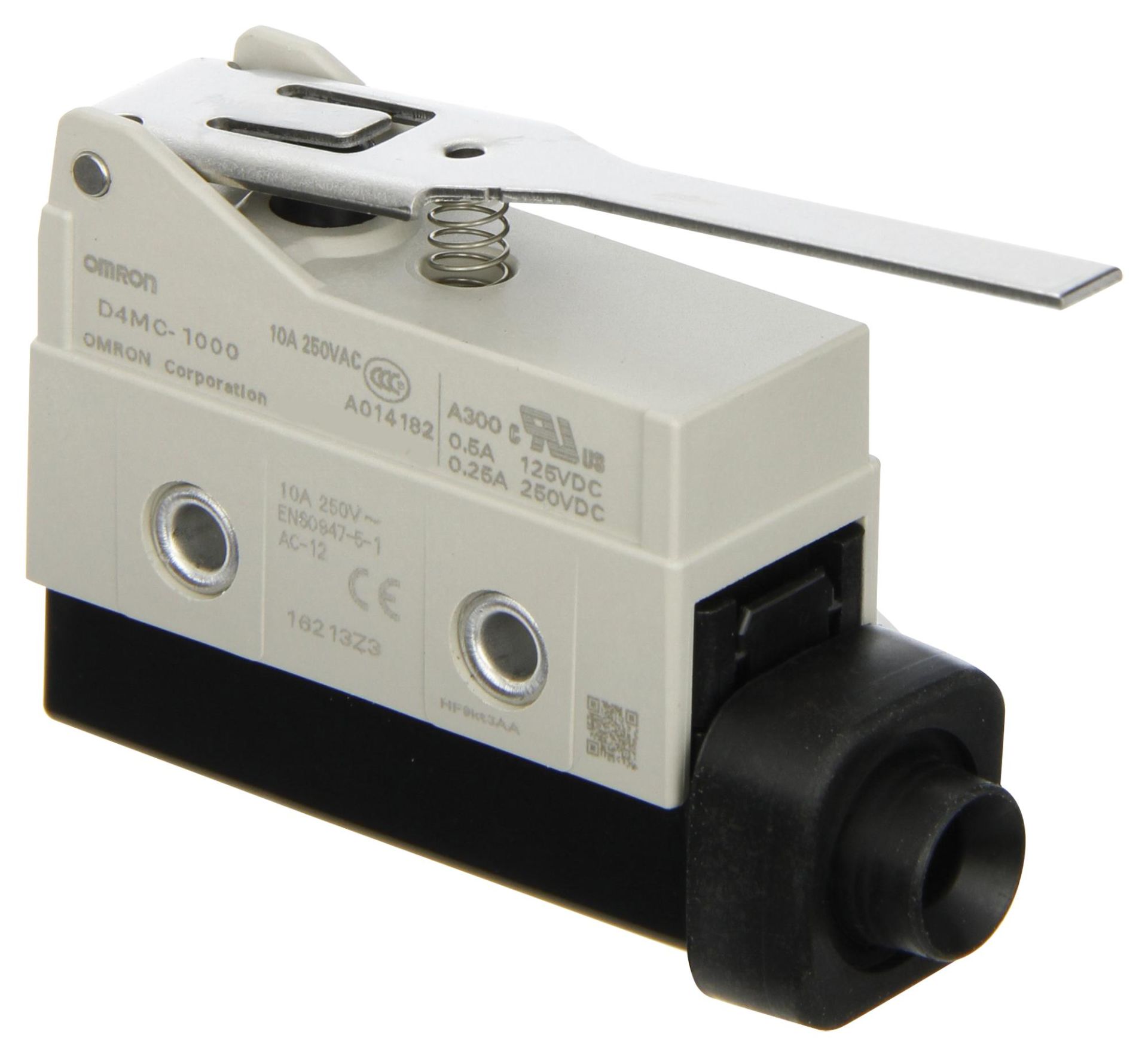 Omron D4MC-1000 Kol Limit Anahtarı, NO/NC, IP67, SPDT, 480V ac Maks, ac 3 A, dc 250mA Maks