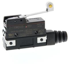 Omron - Z-15GW2A55-B5V Genel amaçlı temel anahtar, menteşe makaralı kol, SPDT, 15A, damlama korumalı, terminal kapaklı vidalı terminaller