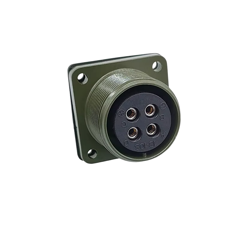 MS3102-18-10S 4 Pinli Dişi Askeri Konnektör