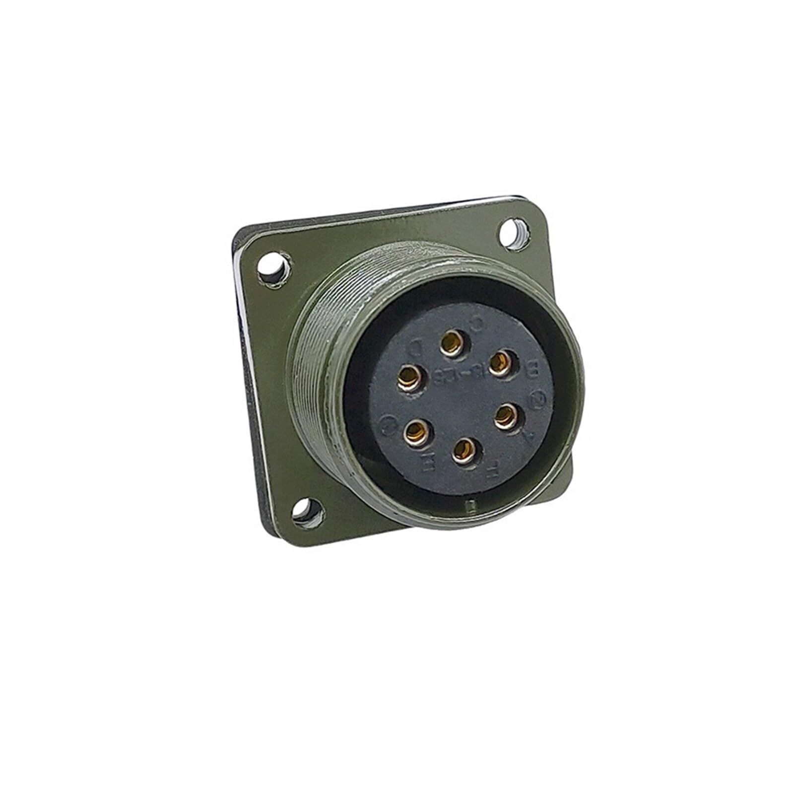 MS3102-18-12S 6 Pinli Dişi Askeri Konnektör