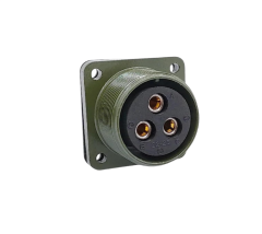 MS3102-22-2S 3 Pinli Dişi Askeri Konnektör