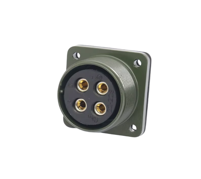 MS3102-22-22S 4 Pinli Dişi Askeri Konnektör