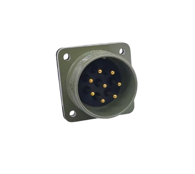 MS3102-22-23P 8 Pinli Erkek Askeri Konnektör