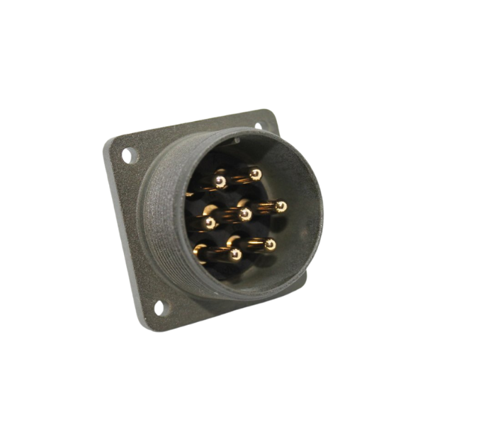 MS3102-24-10P 7 Pinli Erkek Askeri Konnektör