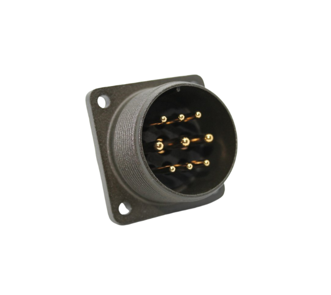 MS3102-24-11P 9 Pinli Erkek Askeri Konnektör