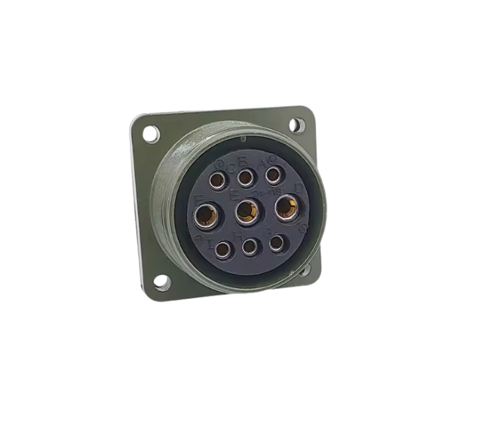 MS3102-24-11S 9 Pinli Dişi Askeri Konnektör