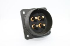 MS3102-32-17P 4 Pinli Erkek Askeri Konnektör