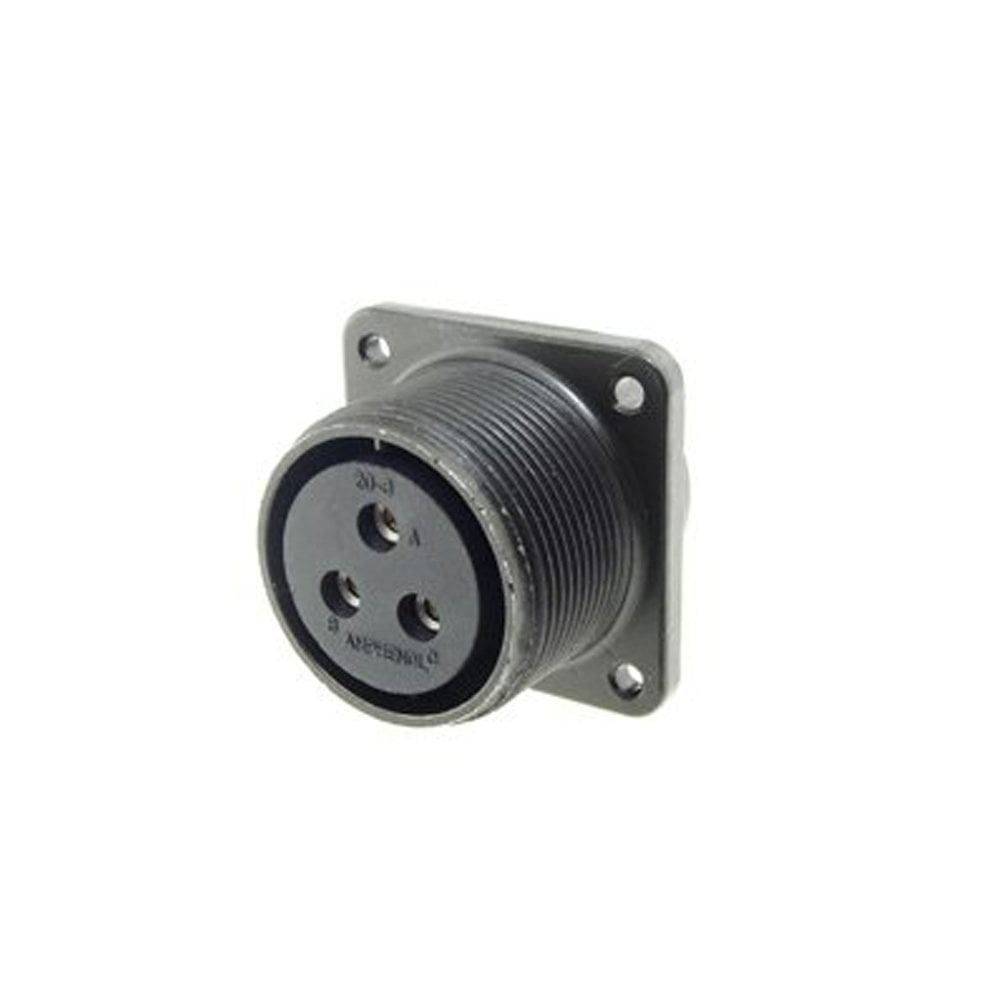 MS3101-10SL-3S 3 Pinli Dişi Askeri Konnektör