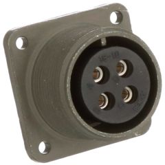 MS3101-14S-2S 4 Pinli Dişi Askeri Konnektör