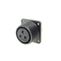 MS3101-22-2S 3 Pinli Dişi Askeri Konnektör